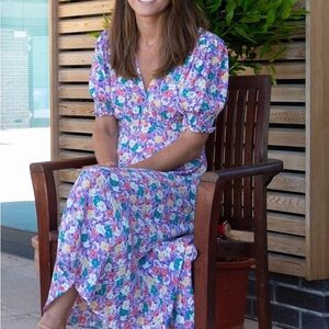 Faithfull the Brand Floral Dress S